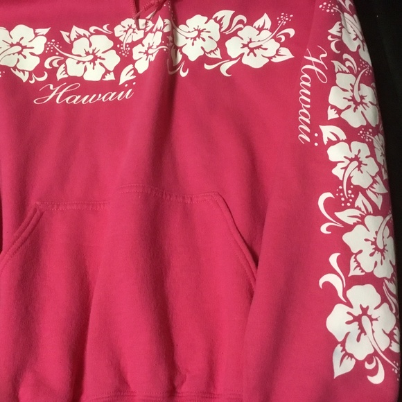 Pink Hawaii Women’s Large Hoodie (NEW) from Hawaii NICE! - Picture 4 of 14